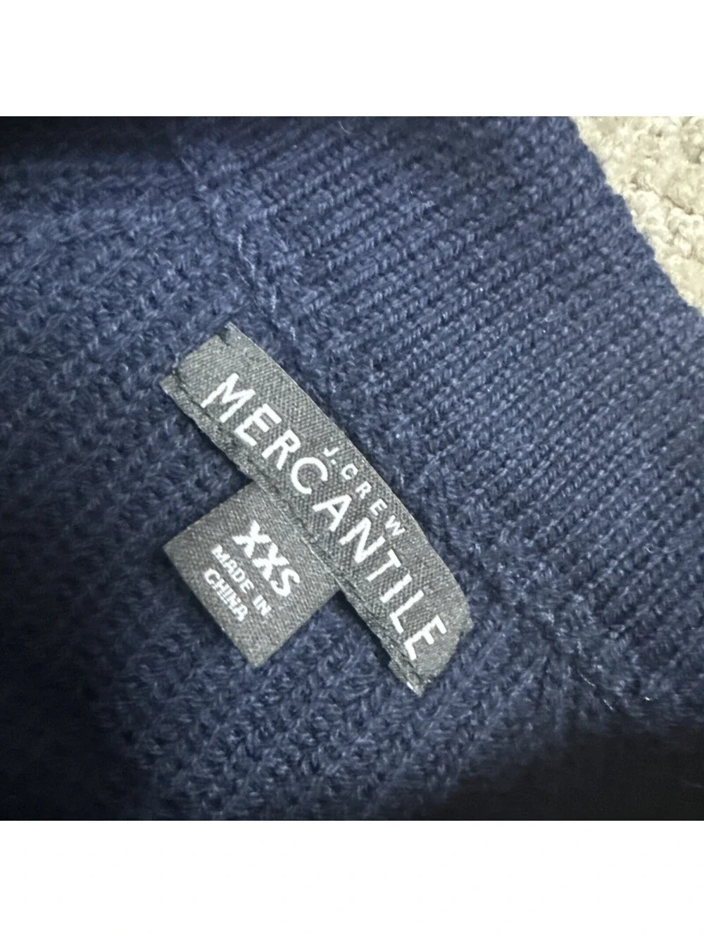 J.Crew Sweater Blue Long Sleeve Pullover Women’s Size XXS
